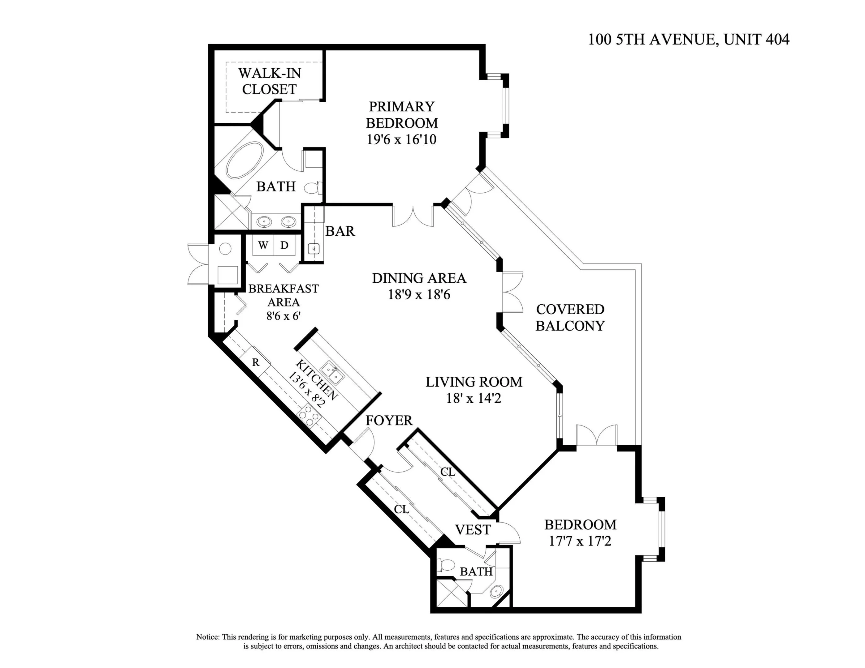 100 5TH AVENUE, UNIT 404