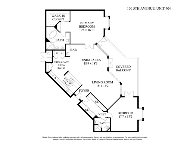 100 5TH AVENUE, UNIT 404