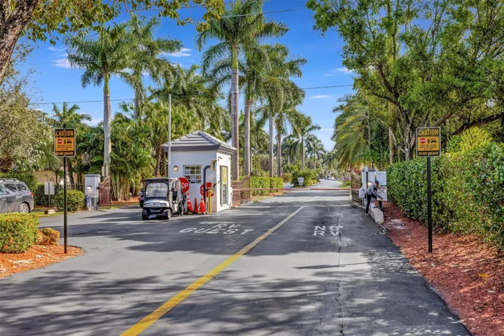 Gated Community with Guard