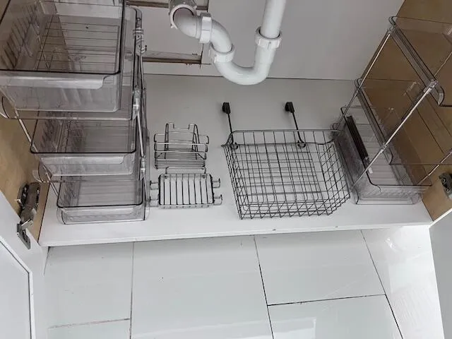 UNDER VANITY SINK HOLDERS TO STACK ESSENTIALS!