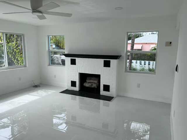 DECORATIVE FIREPLACE in HUGE GREAT ROOM!!!