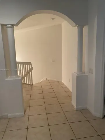 entrance to unit