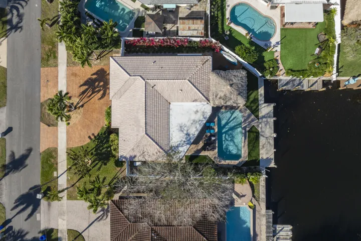 Arial view.