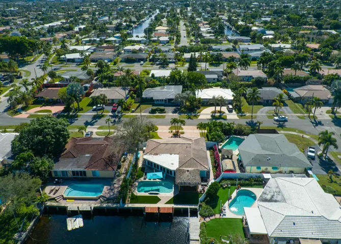 Drone view - New dock not shown in this photo.