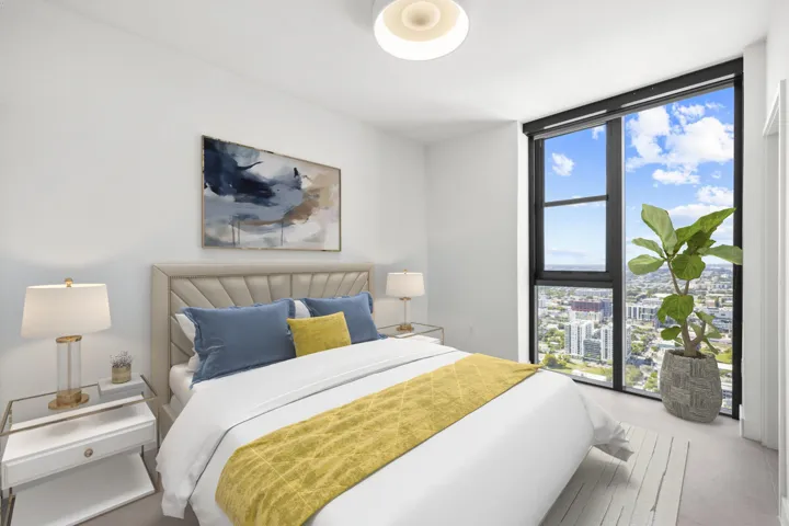 Virtually Staged Bedroom 4