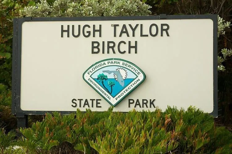 North of Sunrise Blvd. right north of Hugh Taylor Birch Park