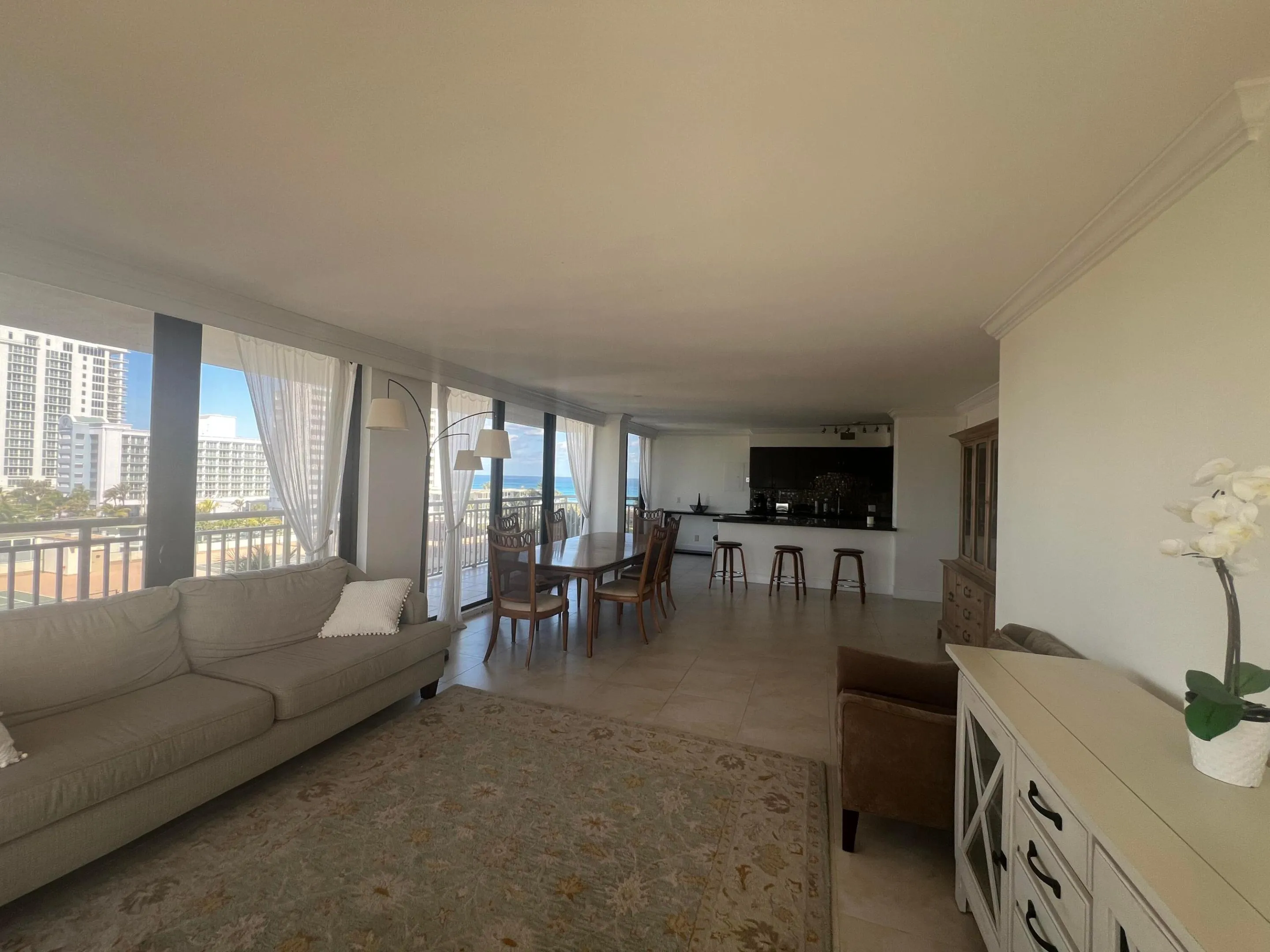 OT 607 Living Room, Dining Area, Kitchen