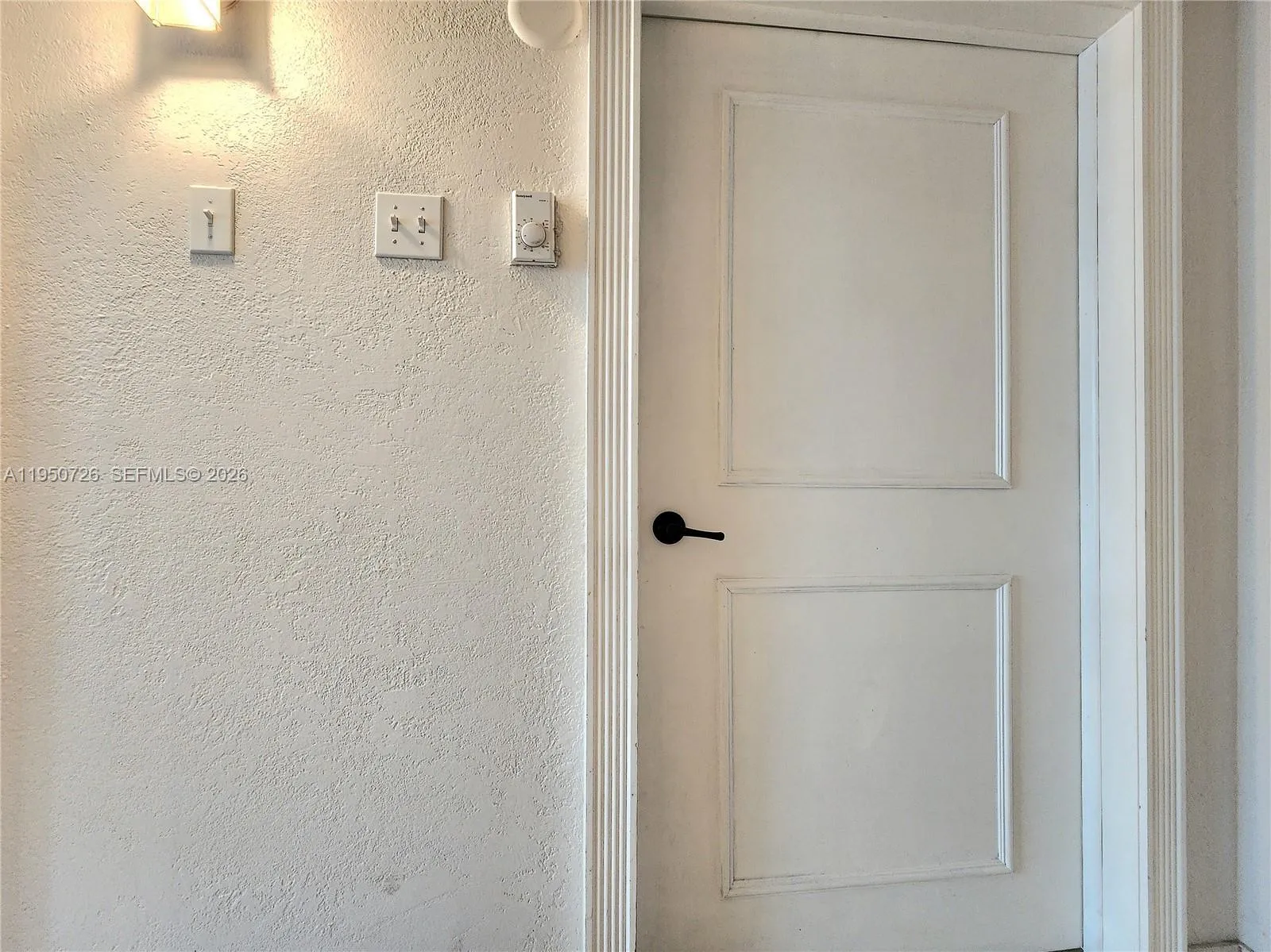 Enlarged 2nd Bedroom Door - New Doors w Wood Frames