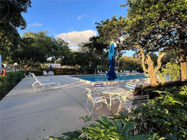 Community pool across the street.