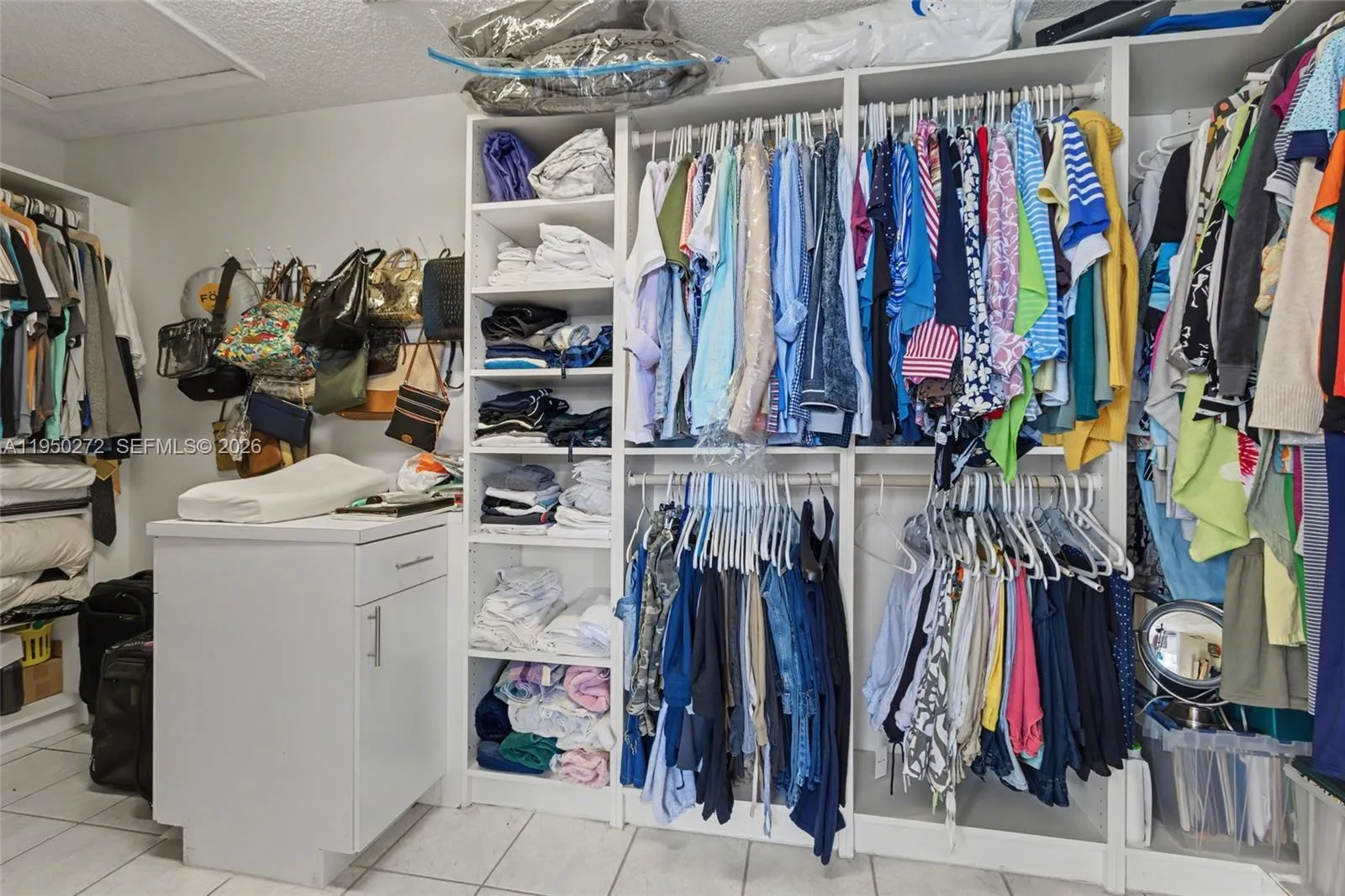Primary bdr walking closet