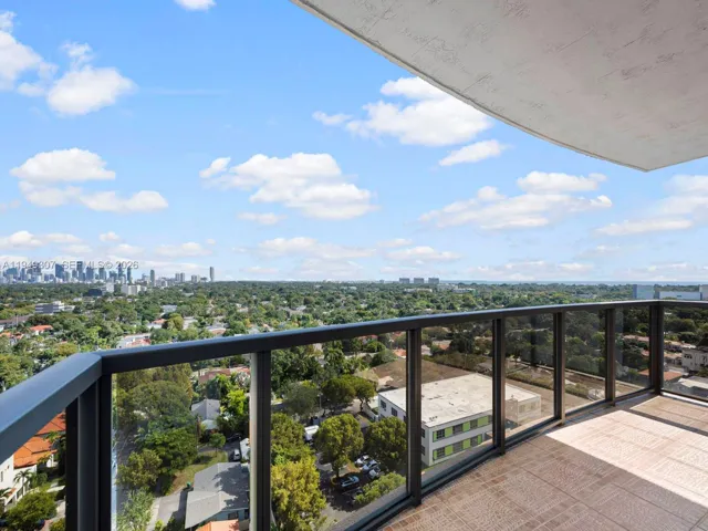 Balcony off of living/dining room