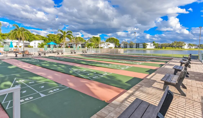 shuffleboard courts