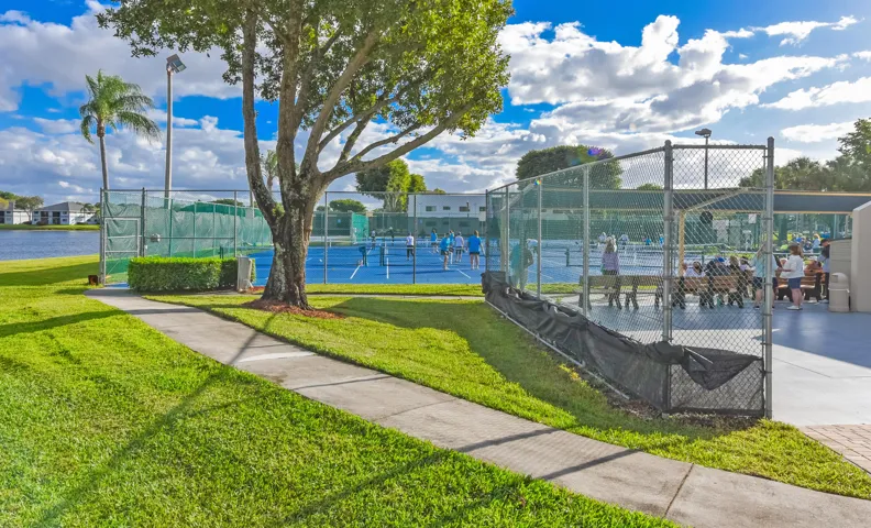 tennis courts