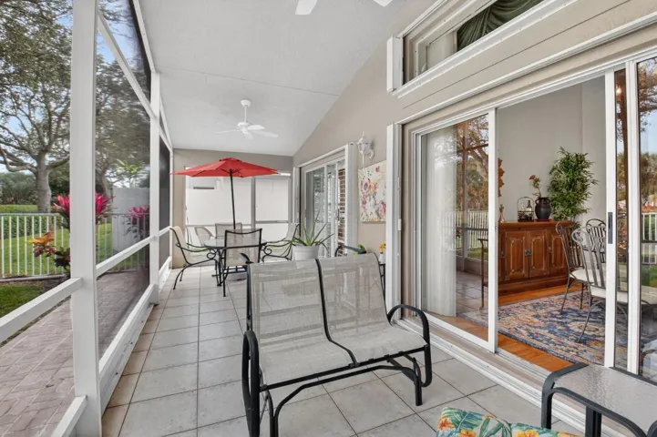 Screened in Patio