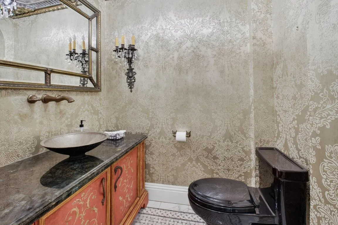 Powder room main level