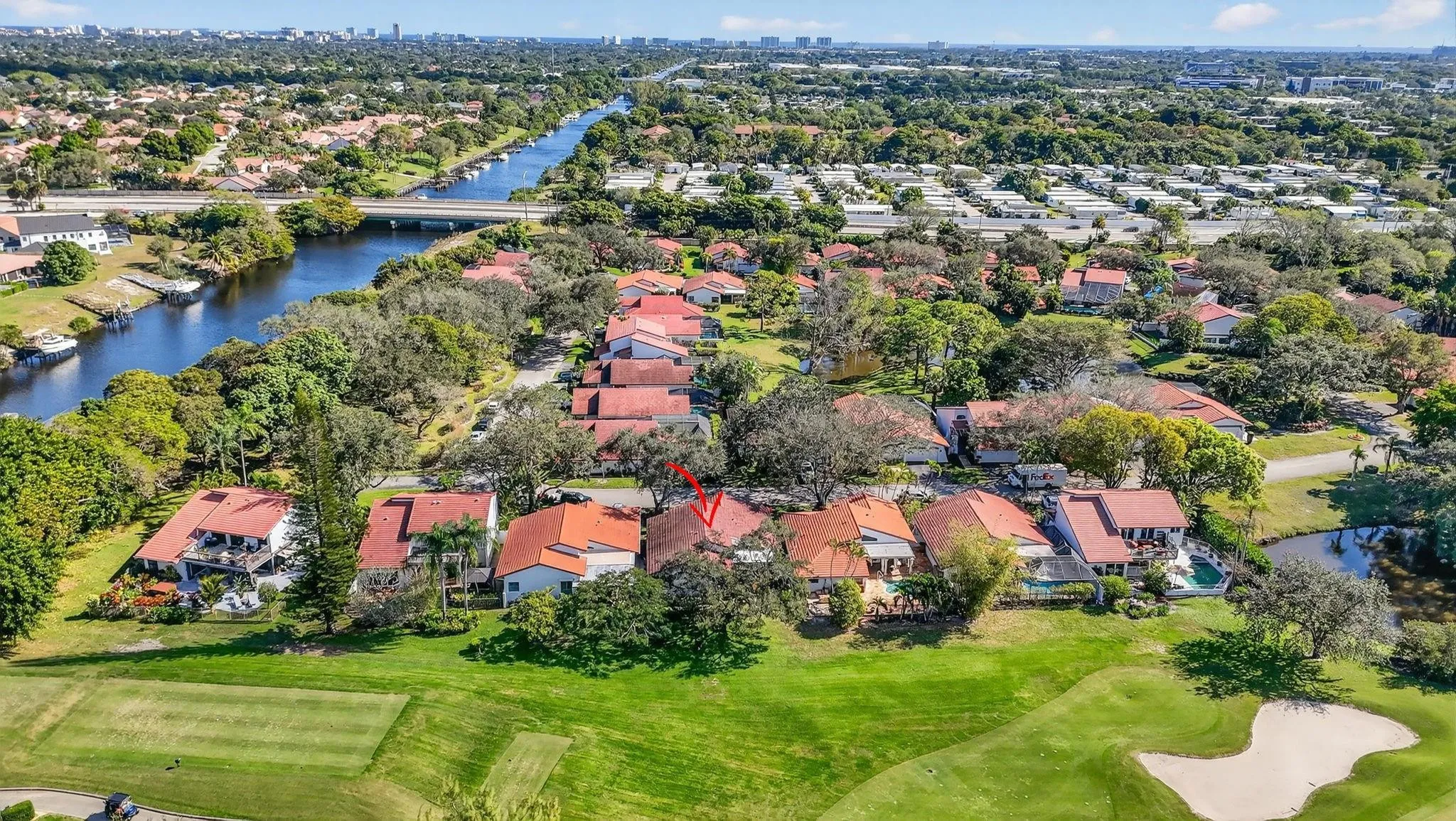 WIDE unobstructed FAIRWAY views! Beach is less than 4 miles away.