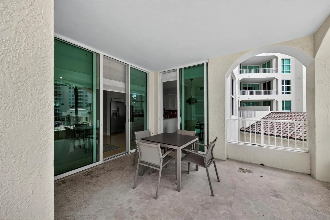 off living room and breakfast nook