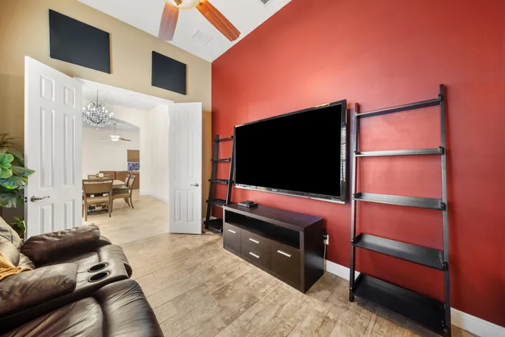 media room/ den
