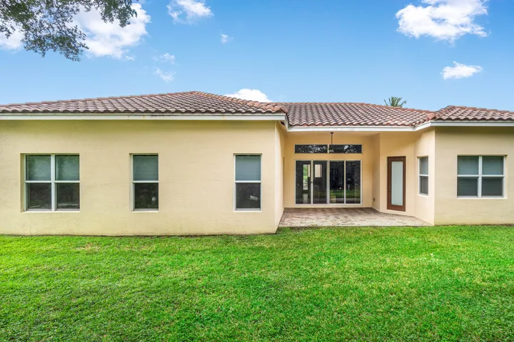 back of the home