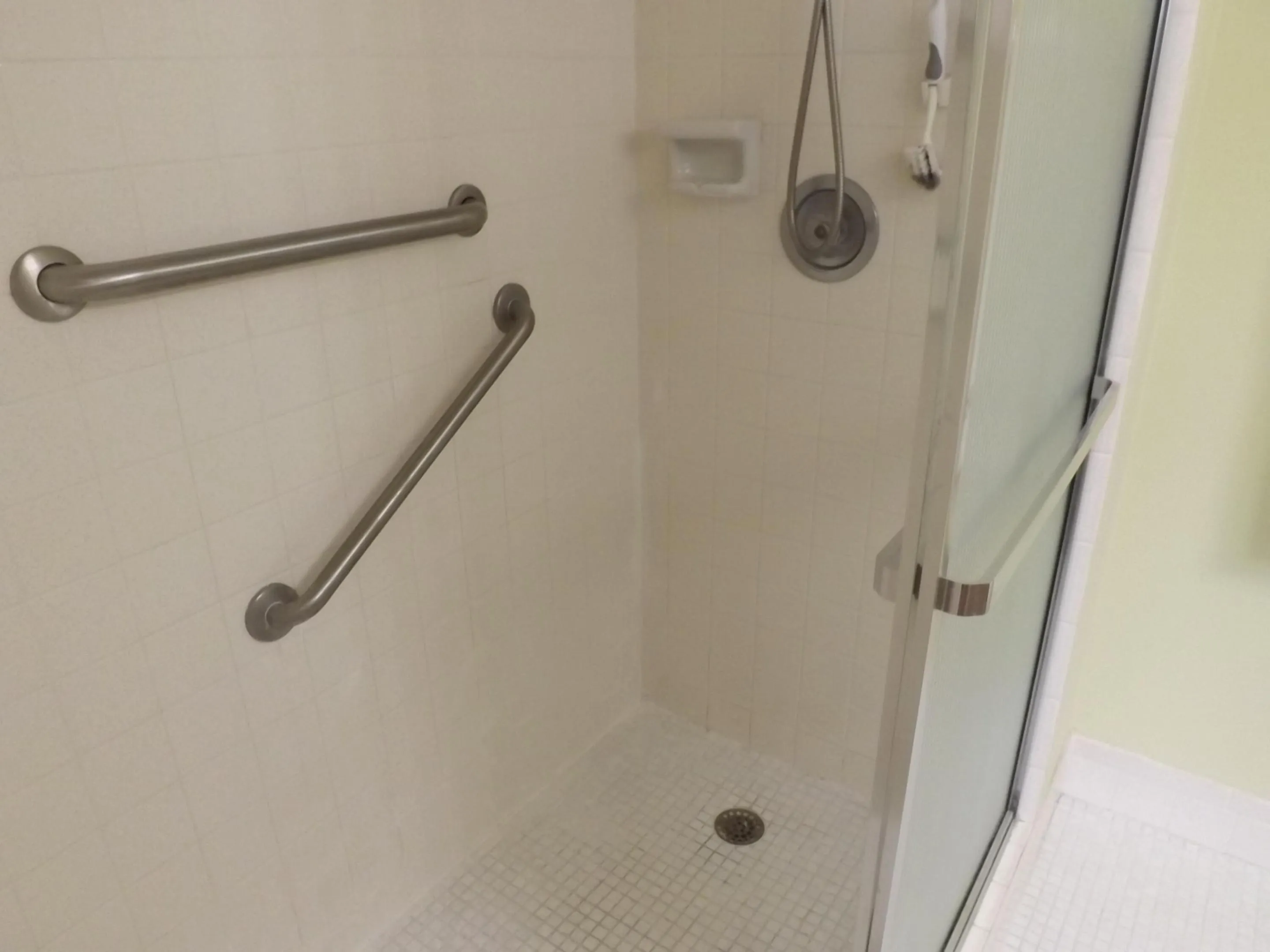 Master bedroom shower.