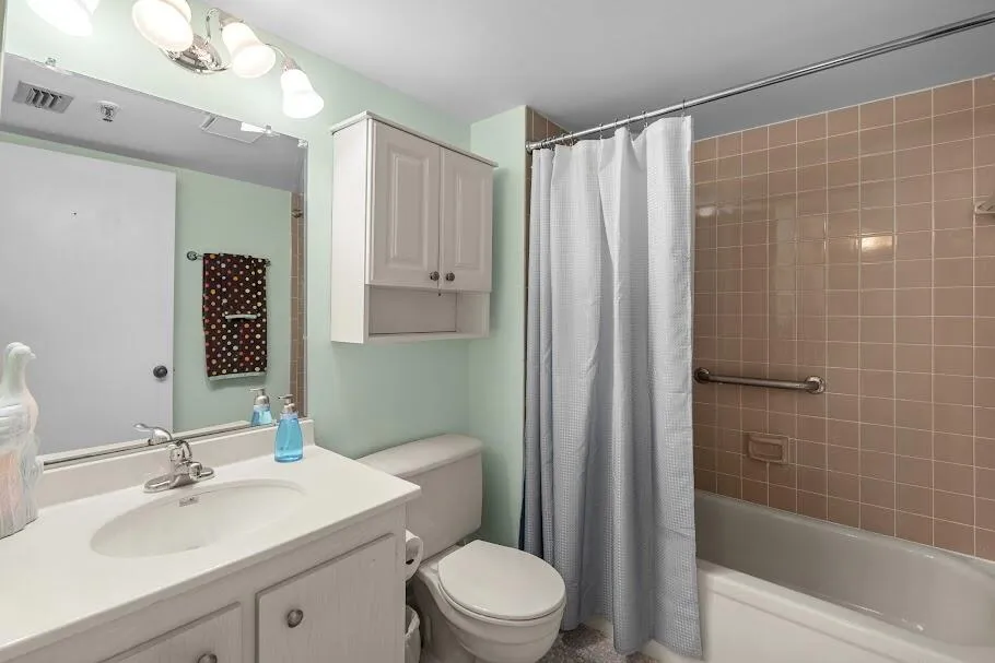 Guest and bedroom #2 bath and shower.