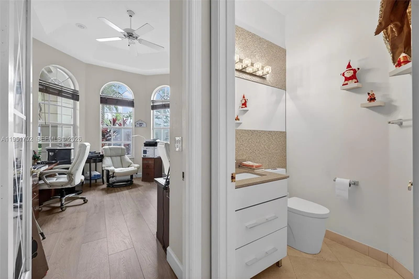 home Office and Half bath