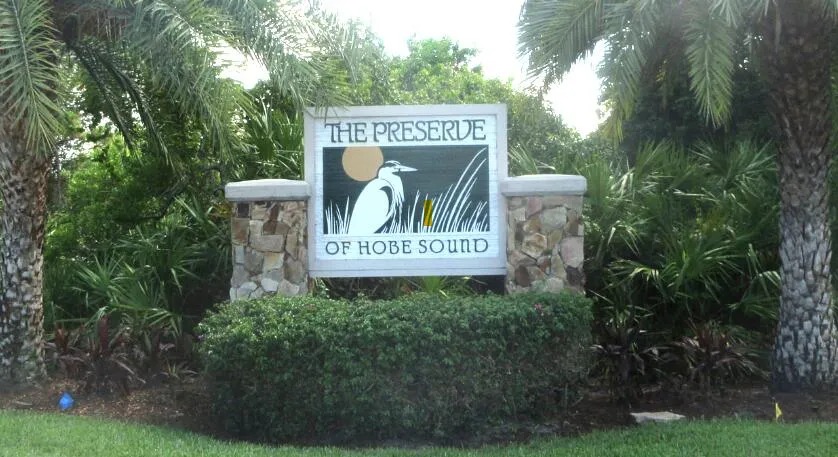 Entrance Sign