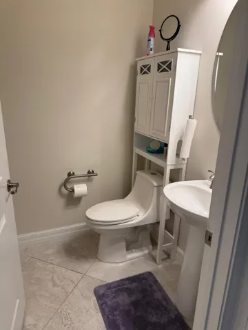 half bathroom