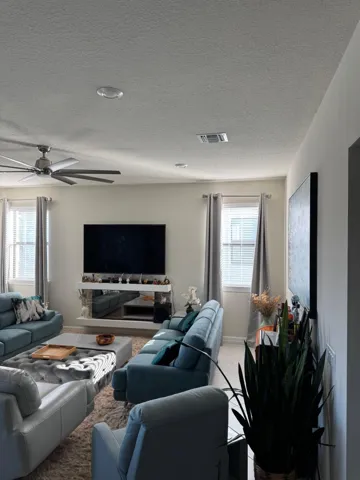 open living room