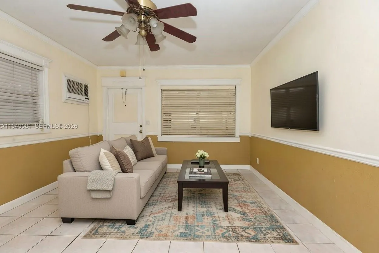 Virtially Staged. Spacious Living Room