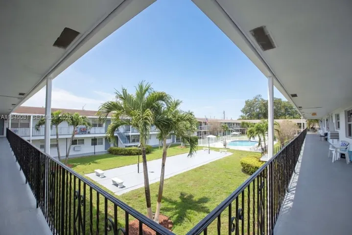 View of Garden & Pool