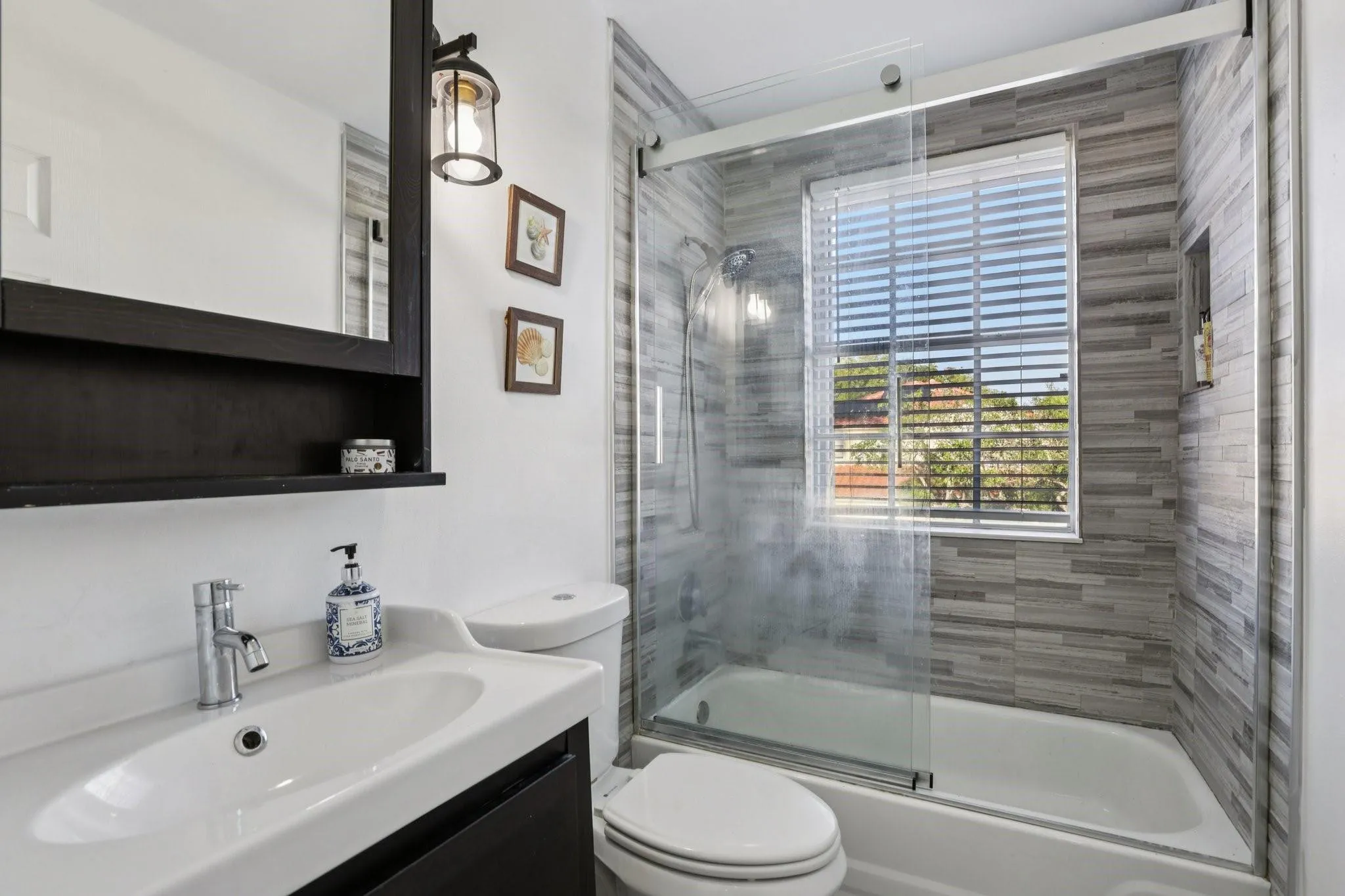 The shared upstairs bathroom is centrally located, providing convenient access from the secondary bedrooms.