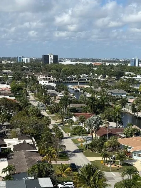 View of canals and Intracoastal from balcony