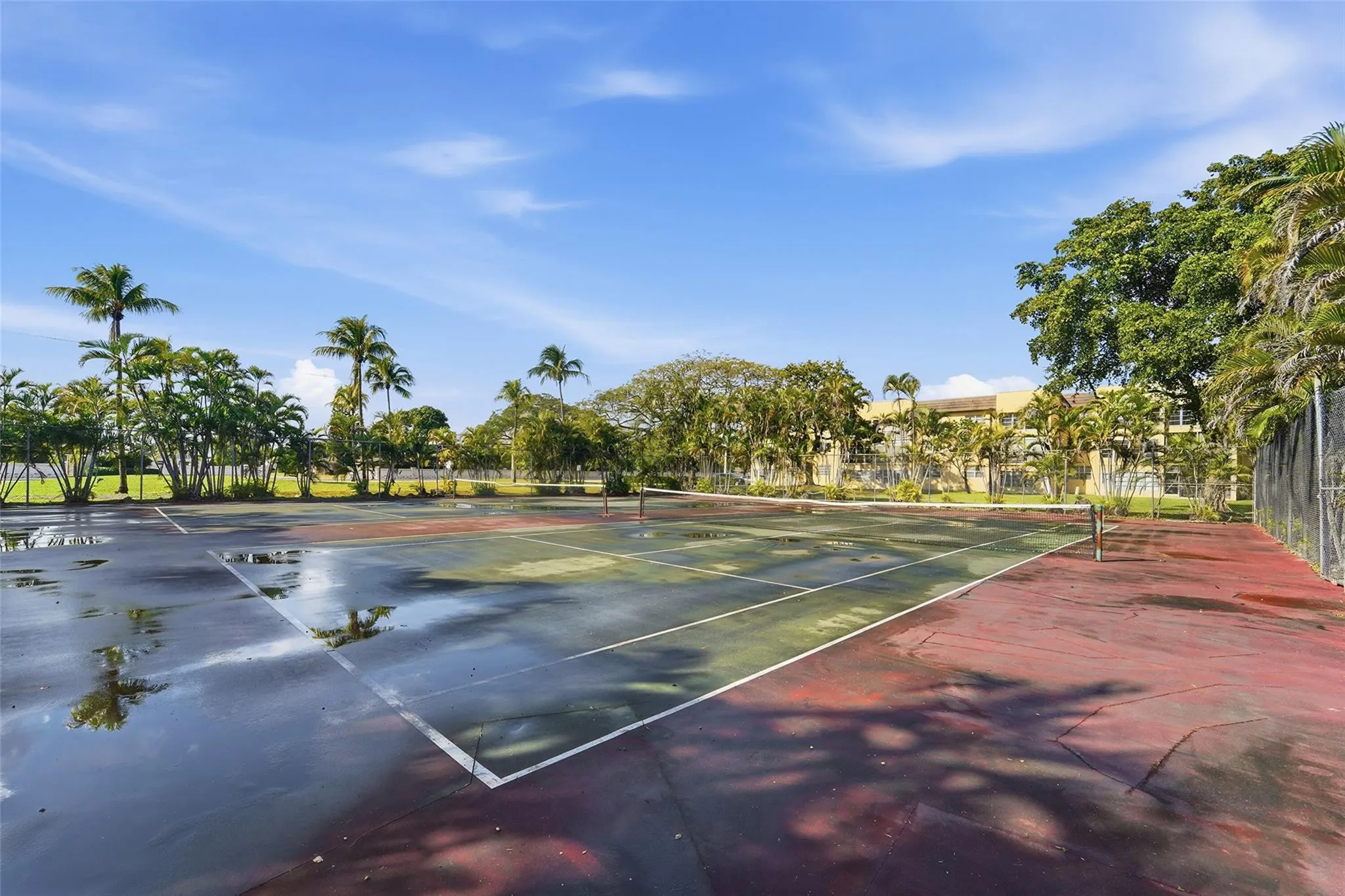 Tennis courts