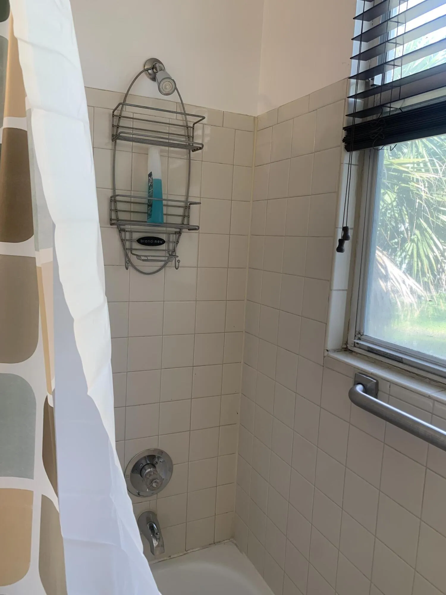 Bathtub, shower head and spout