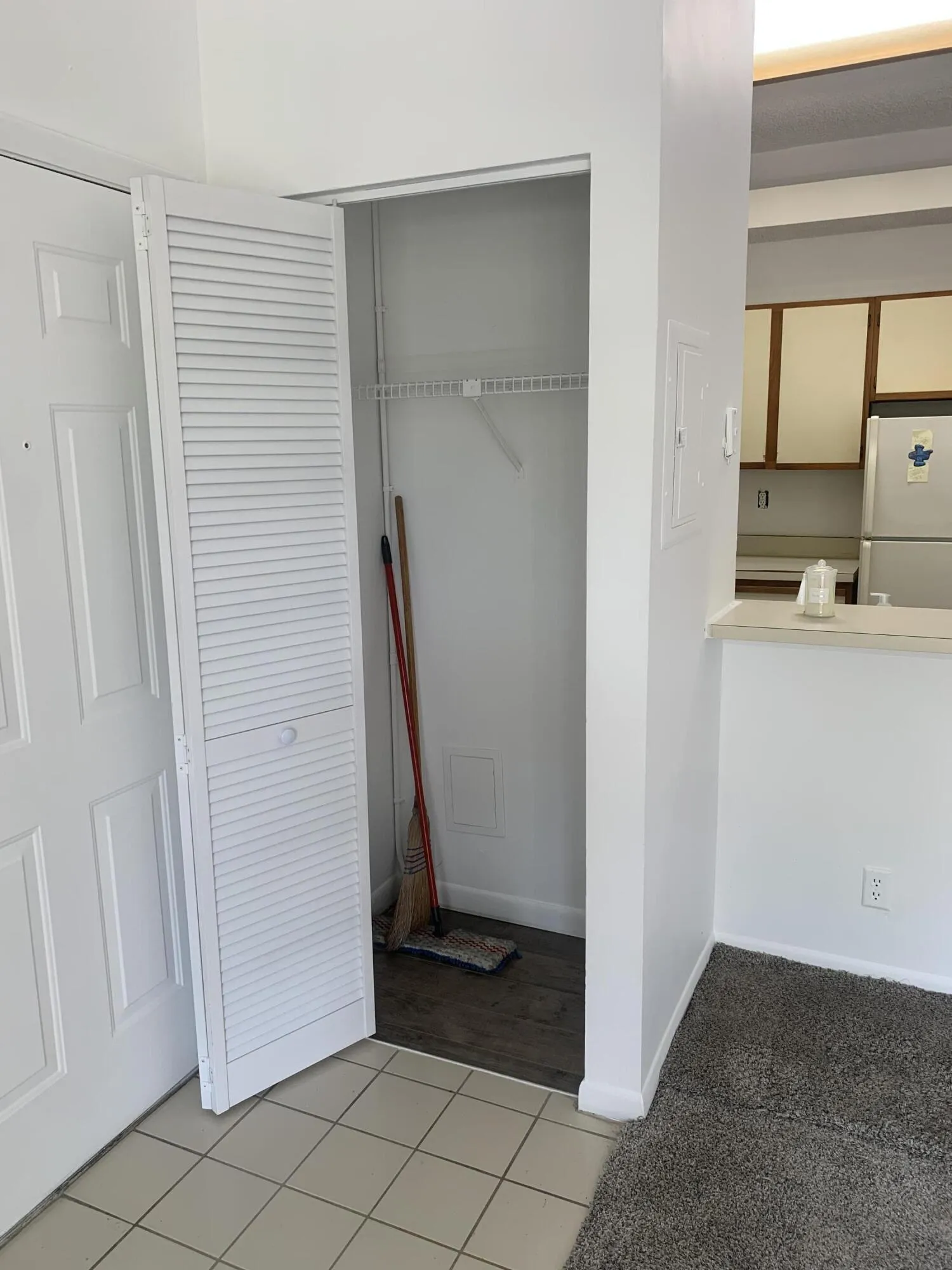 Entry closet
