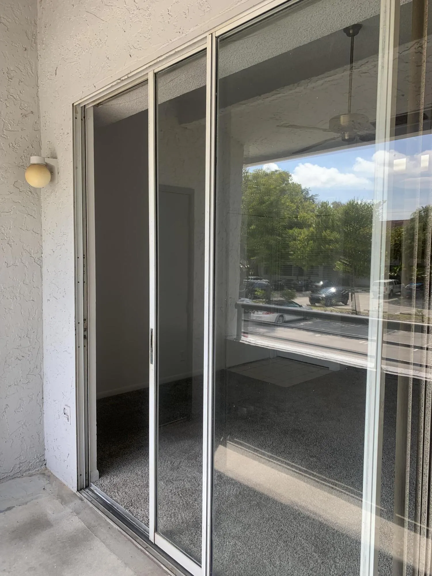 Balcony Sliding glass door