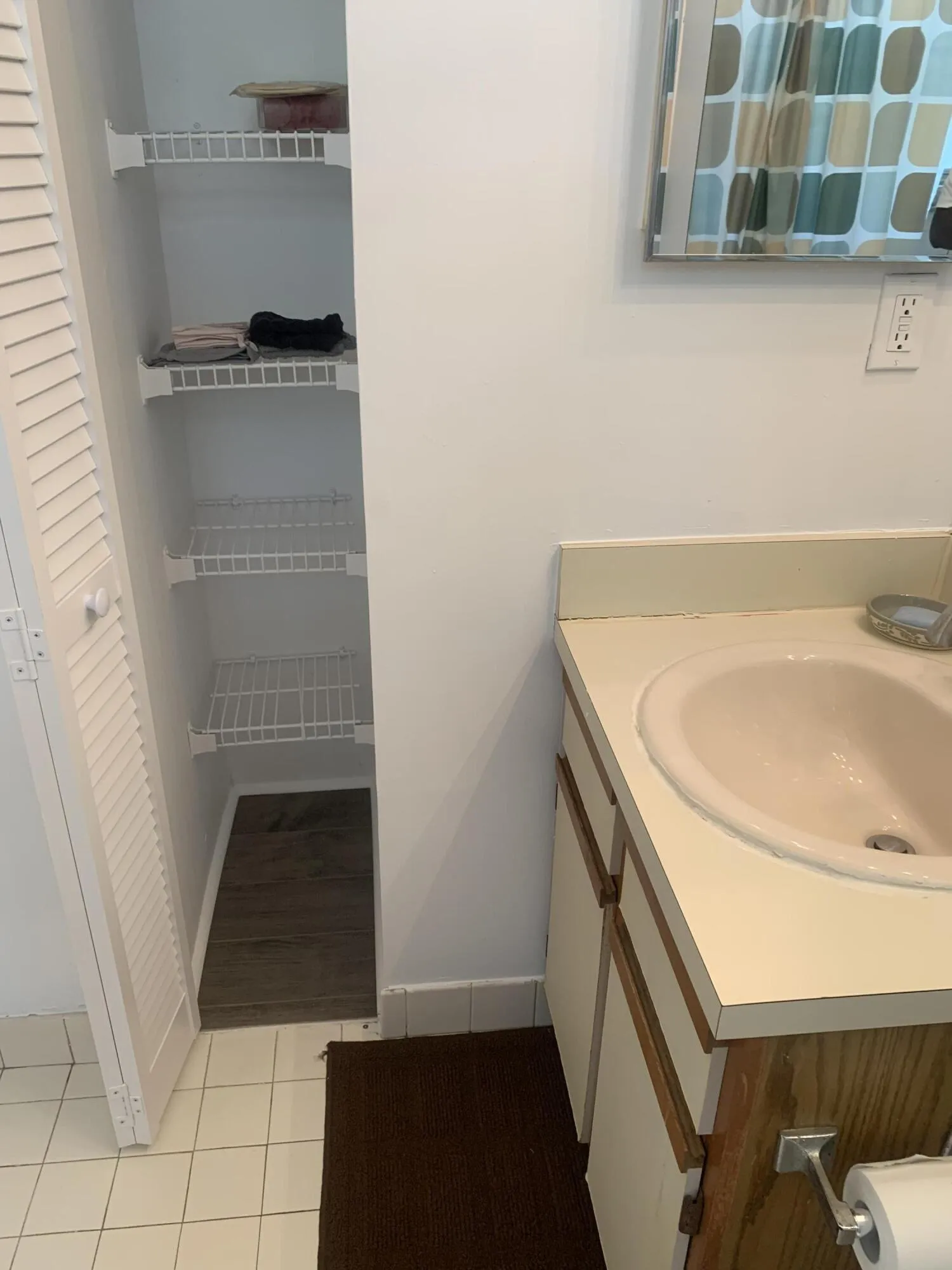 Bathroom closet