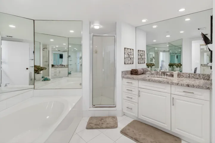 21 - Master Bath Vanity & Shower