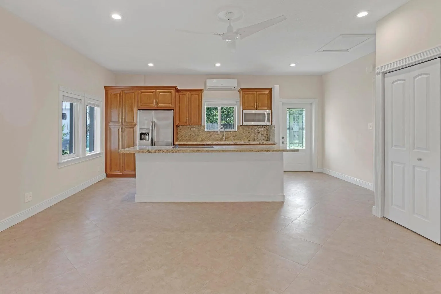 Very spacious kitchen