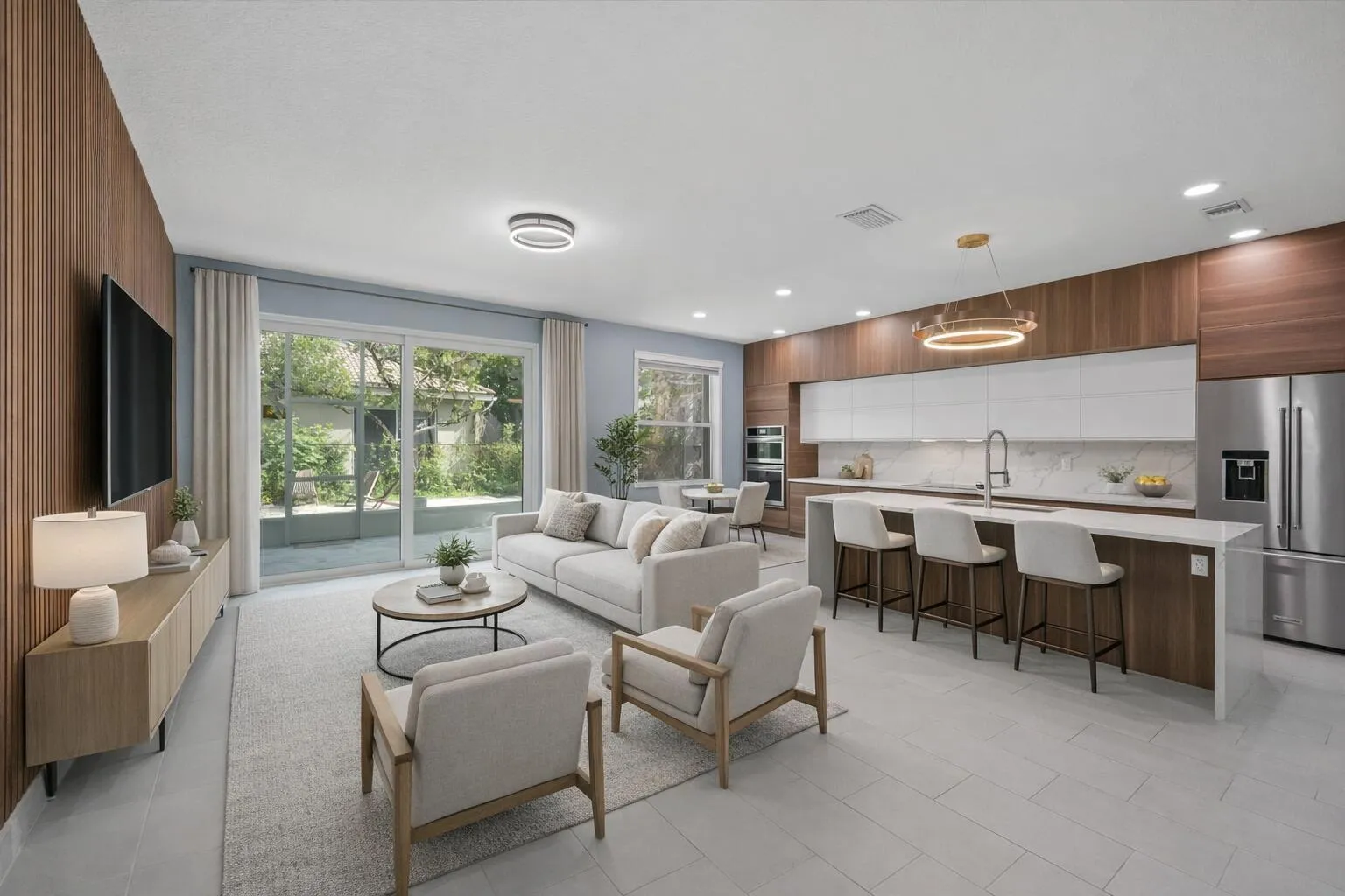 Staged Kitchen