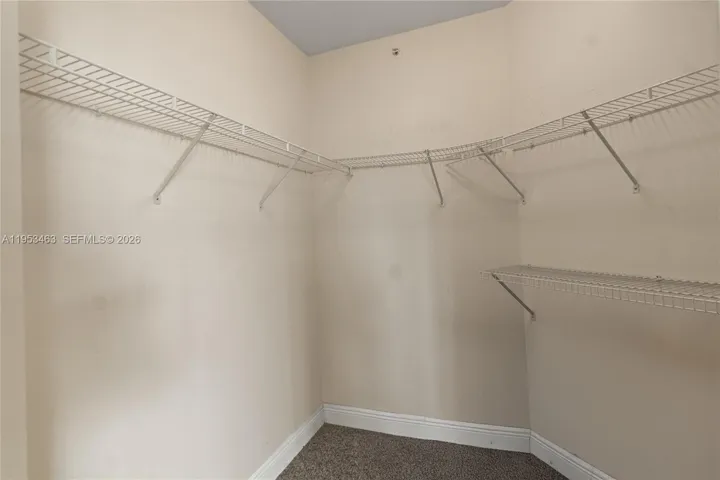 Primary bedroom closet