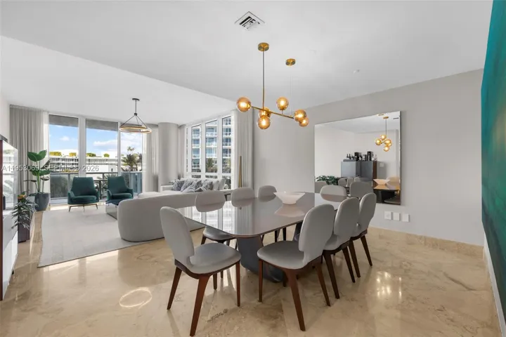 Actual dining room