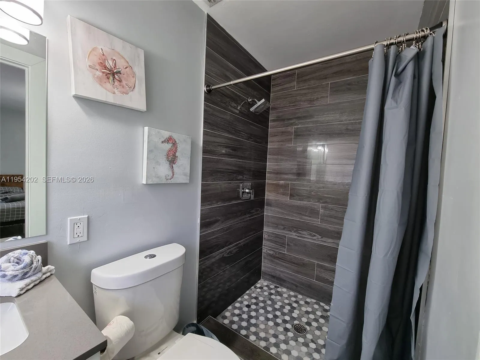bathroom with shower