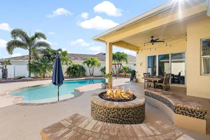 Backyard Patio and Pool
