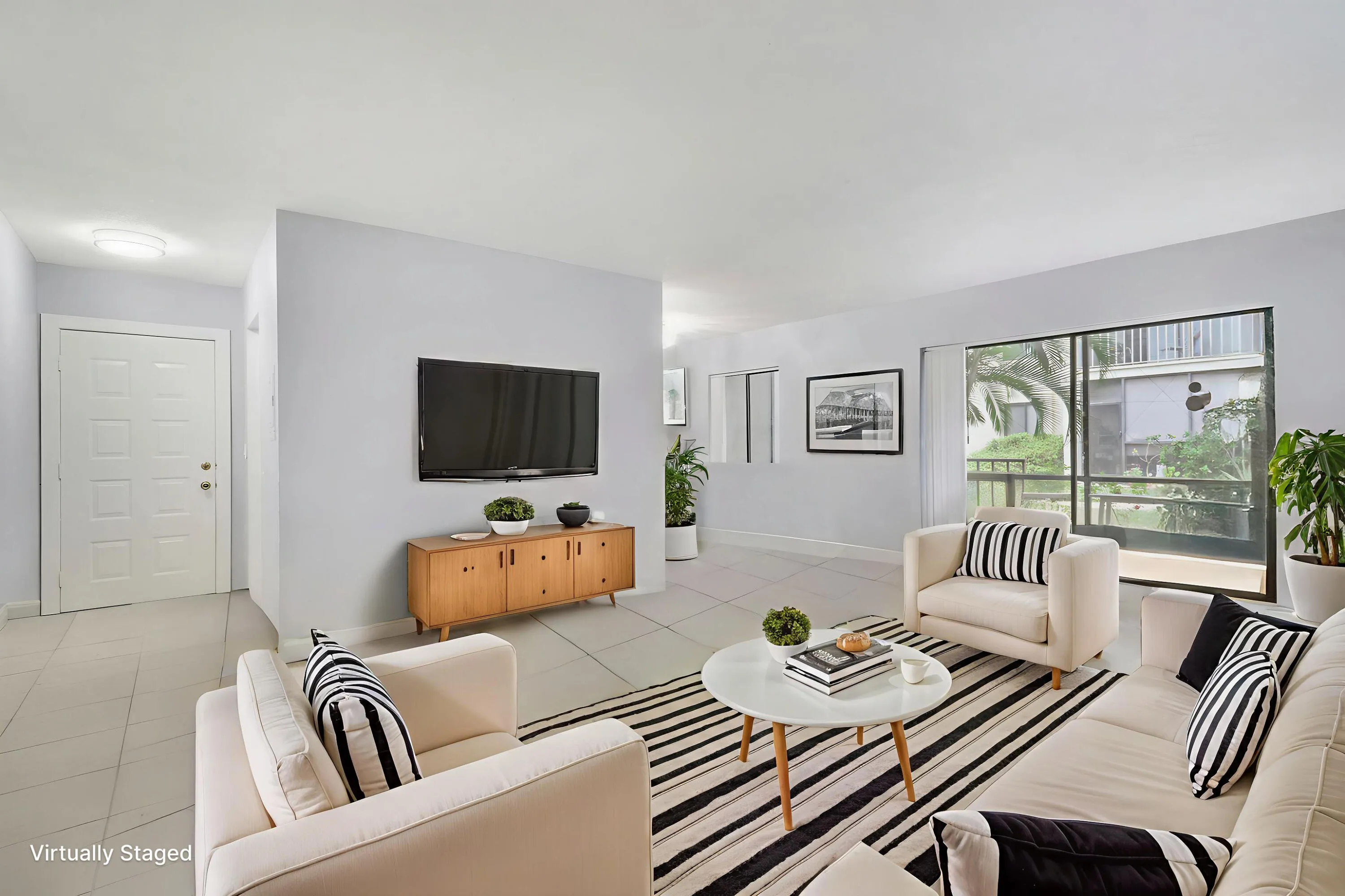 Living Room Staged