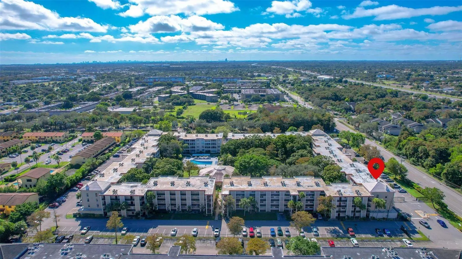 aerial view