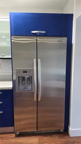 Kitchen Aid with built-in Ice and Filtered Water
