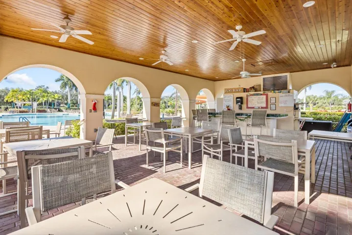 Community Patio BYOB outside lounge...