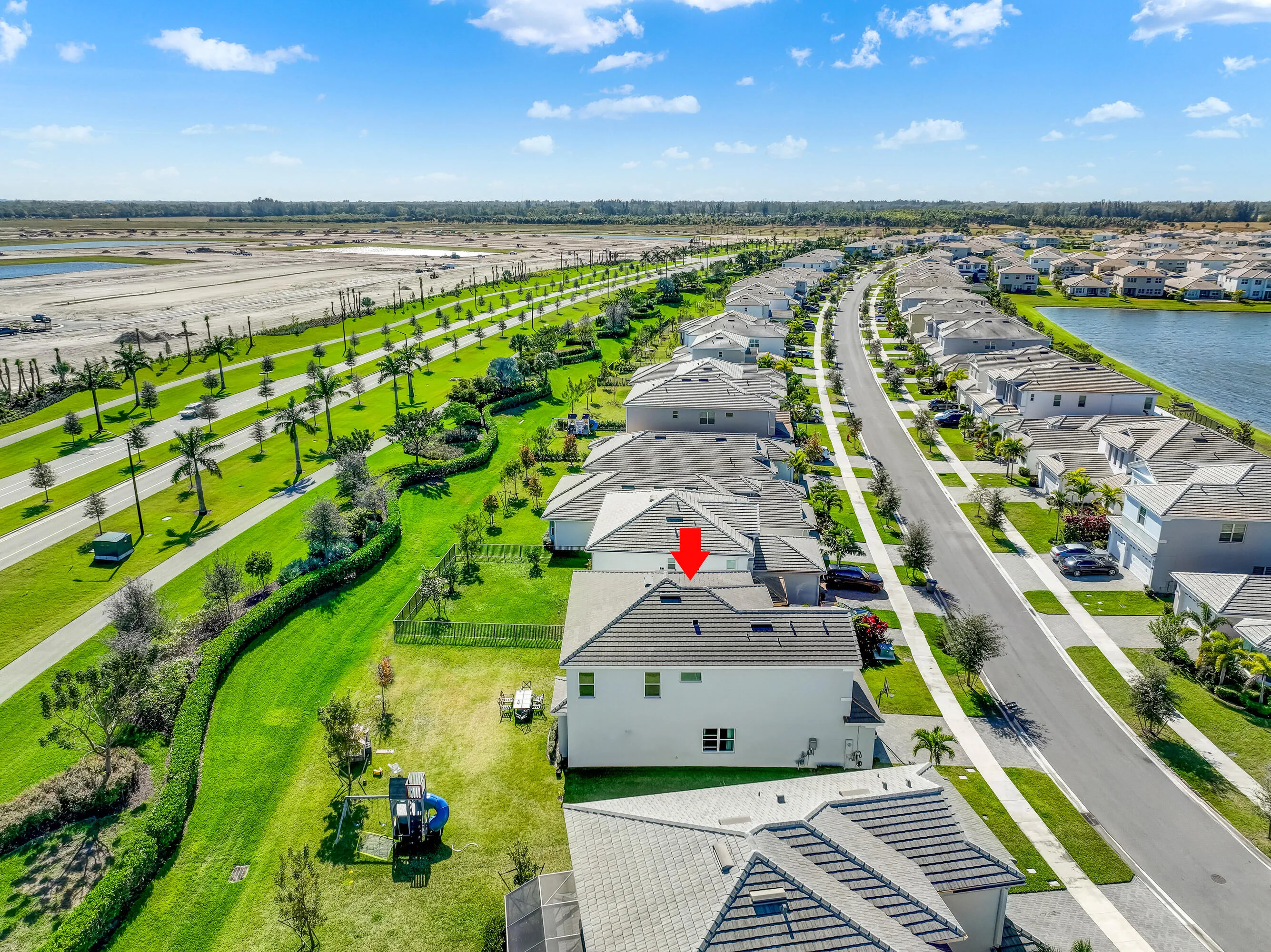 Ariel View Side